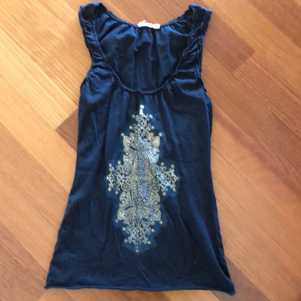 Embellished tank